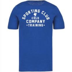 Vintage Cold Company t-shirt bleu