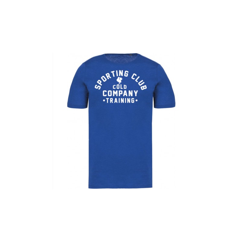 Vintage Cold Company t-shirt bleu Vintage Cold Company t-shirt bleu